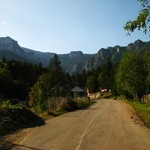 Touristic routes open for public on the mountain Ceahlau – Romania