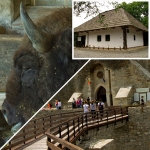 Three of the most visited attractions from Targu Neamt area