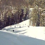 The Ski Slope Poiana Soarelui from Durau Resort