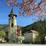 Stefan cel Mare Tower from Piatra Neamt