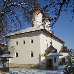 Monastic villages during winter