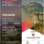 Ceahlău Mountain Festival – 44th edition: 4th-5th of August 2018