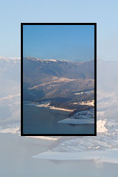 Winter landscapes – Lake Izvoru Muntelui