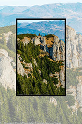 Rocks shrouded in myths and legends from Ceahlau Massif