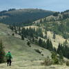 Hiking on Asau Peak near Damuc, Neamt County