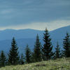 Hiking on Asau Peak near Damuc, Neamt County