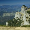 Touristic trails on Ceahlau Mountain