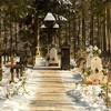 Sihastria Monastery during winter 2012