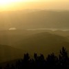 Summer sunrise on Ceahlau Mountain