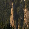 Summer sunrise on Ceahlau Mountain