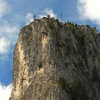 Waterfalls near the Stone Piatra Altarului - Cheile Bicazului