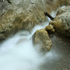 Waterfalls near the Stone Piatra Altarului - Cheile Bicazului