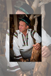 The local artisan Vasile Neamtu