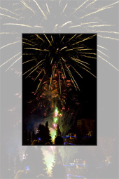 Fireworks in Piatra Neamt 2011