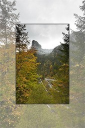 Autumn pastel in Bicaz Gorge