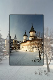 Secu Monastery during winter 2012