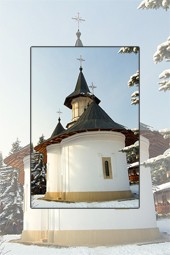 Sihastria Monastery during winter 2012