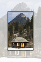 Traditional Romanian architecture: Bicajelul de Jos village