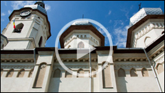 St Joan the Baptizer Church from Piatra Neamt